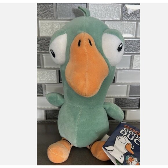 GOOSE GOOSE DUCK Plush Green Rare / Kawaii / Toikido - Gaggle Studios BRAND NEW - Picture 2 of 11